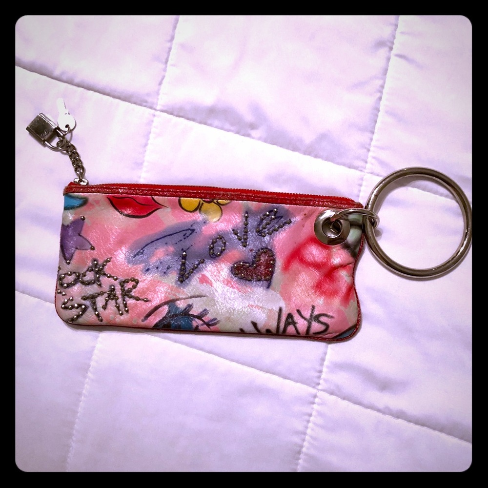 Isabella Fiore “Rock Star” clutch/ wristlet